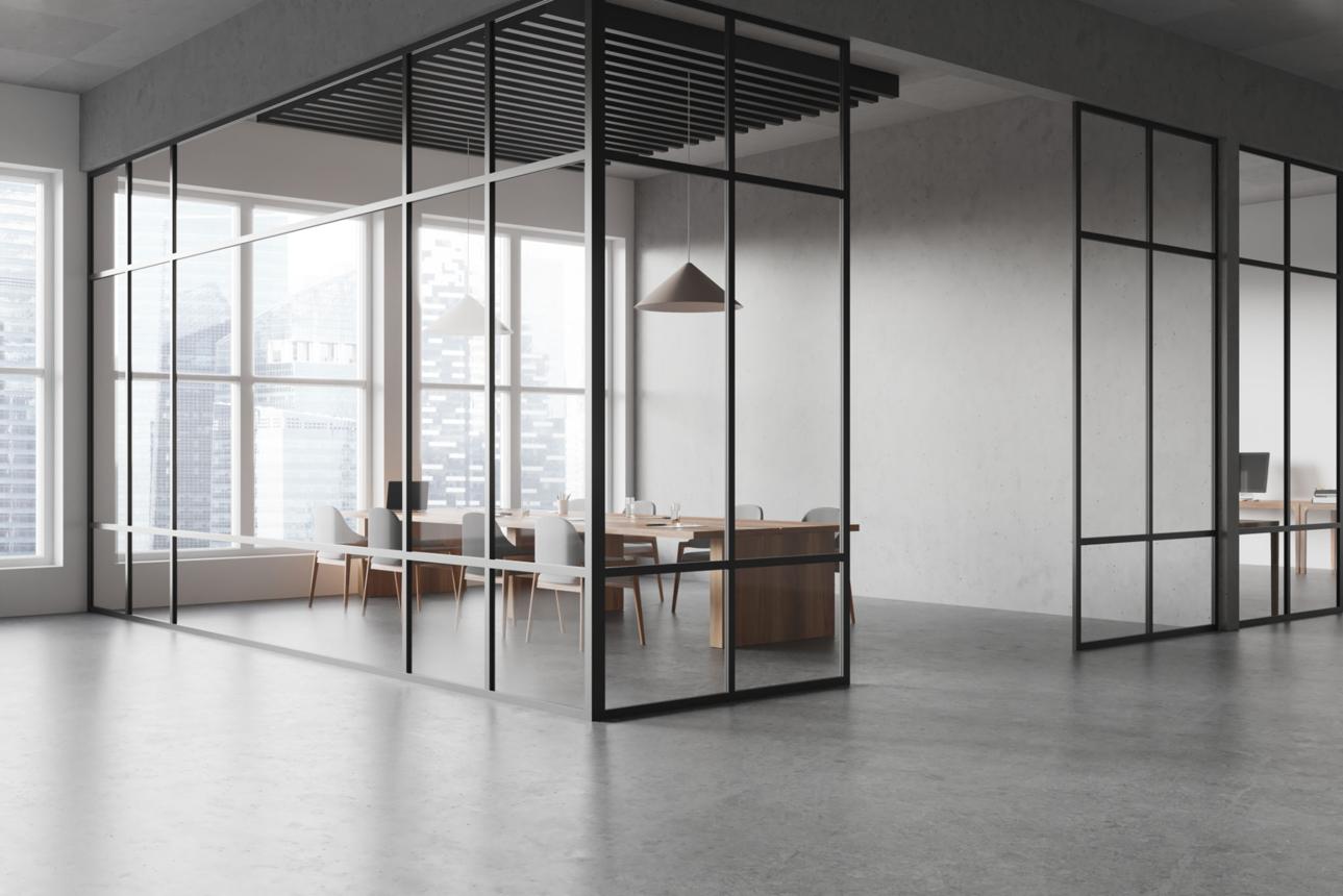 Aluminium sliding windows installed in a corporate office in Coimbatore, Tamil Nadu — ideal for commercial spaces requiring wide openings and natural light